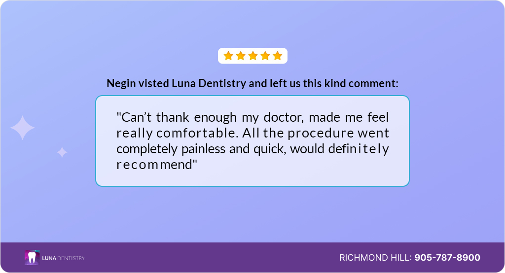 Best Cosmetic Dentistry - Patient Review